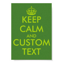 Apple green KeepCalm posters | Personalized text