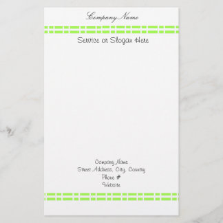 Apple Green Link Design Stationery