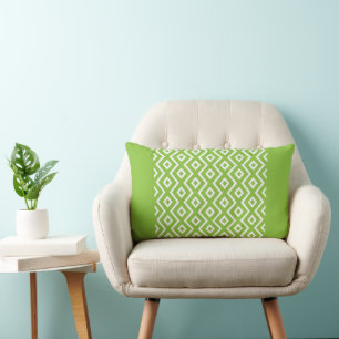 Apple Green Lumbar Pillow