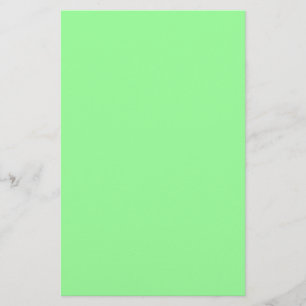 Apple Green Note Stationery