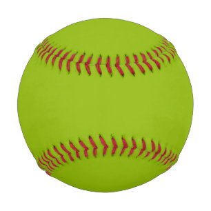 Apple green (solid colour)  baseball