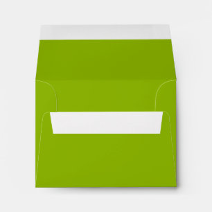 Apple green (solid colour)  envelope