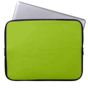 Apple green (solid colour) laptop sleeve