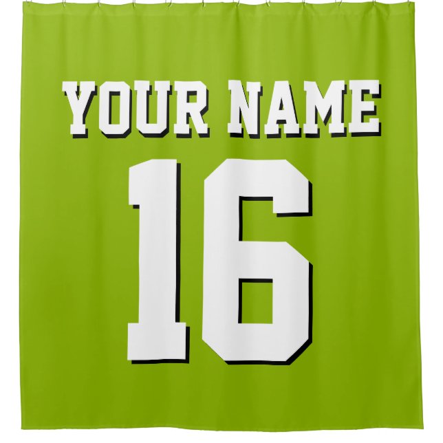 Apple Green White Sports Jersey Team Jersey (Front)