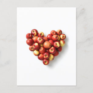 Apple Heart Postcard