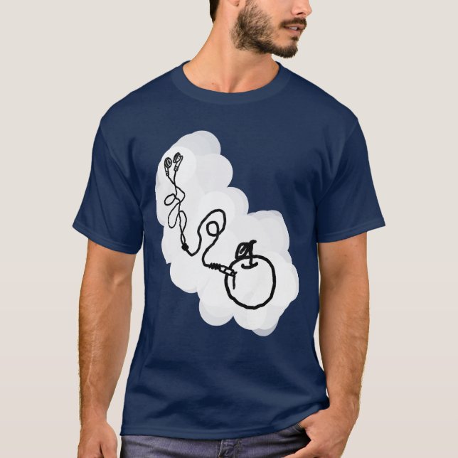 Apple I-Pod Parody T-Shirt (Front)