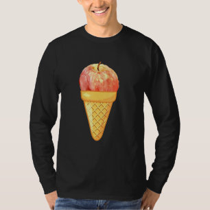 Apple Ice Cream Fruit And Ice Cream Collection 1 T-Shirt