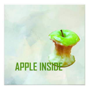 Apple Inside Photo Print