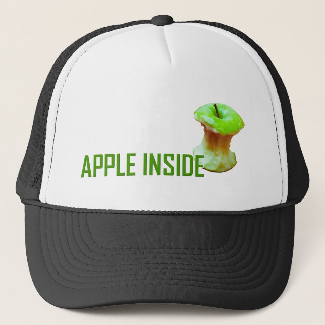 Apple Inside Trucker Hat (Front)