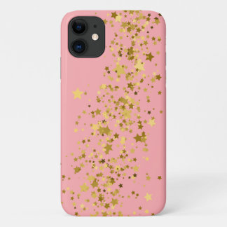 Apple iPhone 11 Case-Gold Stars Case