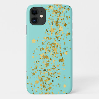 Apple iPhone 11 Case-Gold Stars Case