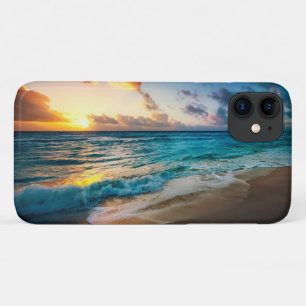 Apple iPhone 11 Case-Ocean Beach Sunset Case