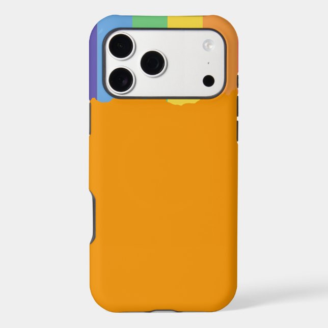  Apple iPhone 11 Pro Max rainbow Pattern case (Back)