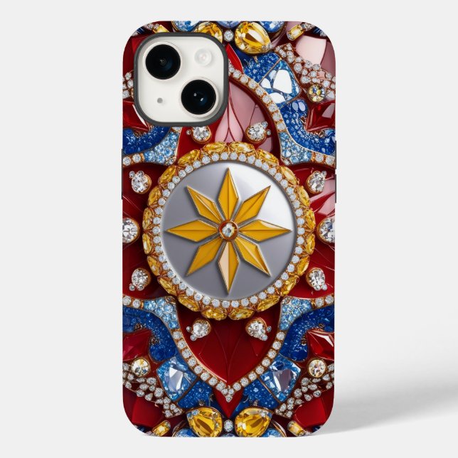 Apple iPhone 14 Case-Mate Colombian Colours Case (Back)