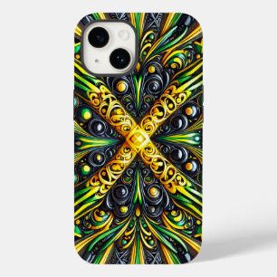 Apple iPhone 14 Case-Mate Jamaican Colours Case