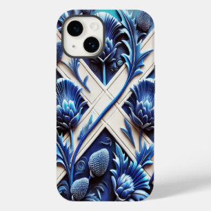 Apple iPhone 14 Case-Mate Scottish Thistles Case