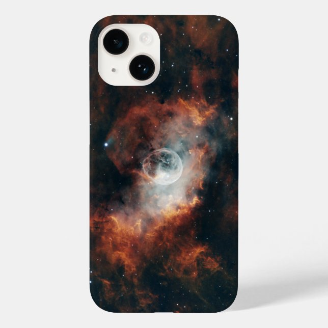 Apple iPhone 14 Coque avec Bubble Nebula (Verso)