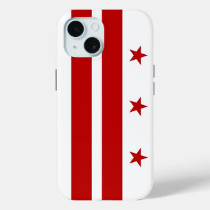 Apple iPhone 15 Case-Mate, Washington DC flag iPhone 15 Case
