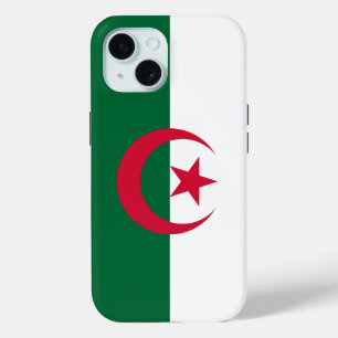 Apple iPhone 15 Case-Mate with Algeria flag Case