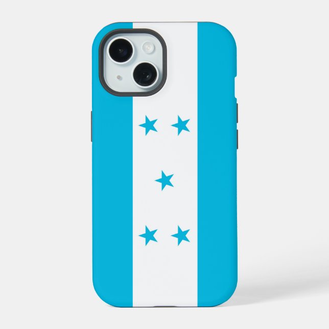 Apple iPhone 15 Case-Mate with Honduras flag Case (Back)