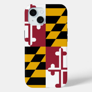 Apple iPhone 15 Case-Mate with Maryland flag iPhone 15 Case