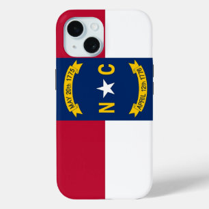 Apple iPhone 15 Case-Mate with North Carolina flag iPhone 15 Case