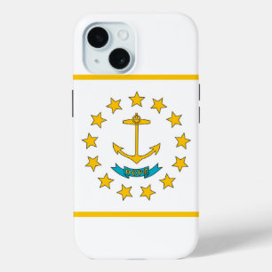 Apple iPhone 15 Case-Mate with Rhode Island flag iPhone 15 Case