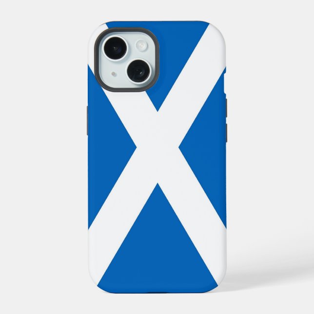Apple iPhone 15 Case-Mate with Scotland flag Case (Back)