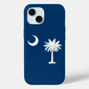 Apple iPhone 15 Case-Mate with South Carolina flag iPhone 15 Case