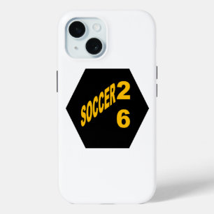 Apple iPhone 15 Case SOCCER 26