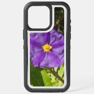APPLE iPHONE 15 Otterbox Coque PURPLE FLOWER