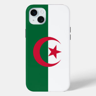 Apple iPhone 15 Plus Case, Algeria flag Mini Case