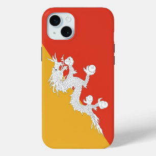 Apple iPhone 15 Plus Case, Bhutan flag Mini Case