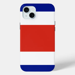 Apple iPhone 15 Plus Case, Costa Rica flag Mini Case