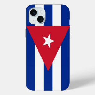 Apple iPhone 15 Plus Case, Cuba flag Mini Case