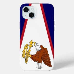 Apple iPhone 15 Plus Case-Mate American Samoa flag Mini Case