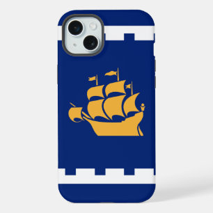 Apple iPhone 15 Plus Case, Quebec City flag Case