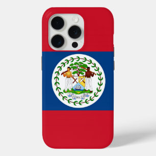 Apple iPhone 15 Pro Case-Mate, Belize flag Case