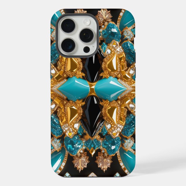Apple iPhone 15 Pro Max Case, Bahamas Colours Case (Back)