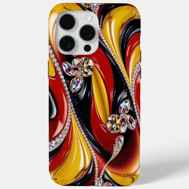 Apple iPhone 15 Pro Max Case, Belgium Colours Case-Mate iPhone Case (Back)