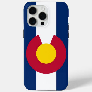Apple iPhone 15 Pro Max Case, Colorado flag iPhone 15 Pro Max Case