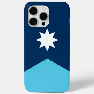 Apple iPhone 15 Pro Max Case, Minnesota flag iPhone 15 Pro Max Case