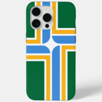 Apple iPhone 15 Pro Max Case, Portland Flag