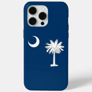 Apple iPhone 15 Pro Max Case, South Carolina Flag iPhone 15 Pro Max Case