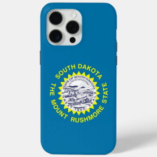 Apple iPhone 15 Pro Max Case, South Dakota Flag iPhone 15 Pro Max Case