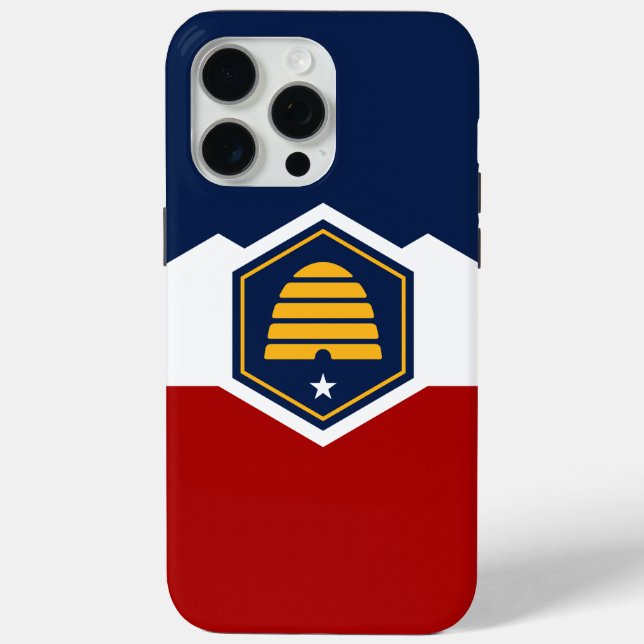 Apple iPhone 15 Pro Max, Utah new flag Case-Mate iPhone Case (Back)