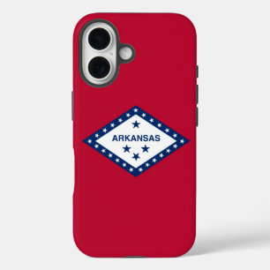 Apple iPhone 16 Case-Mate with Arkansas flag Case