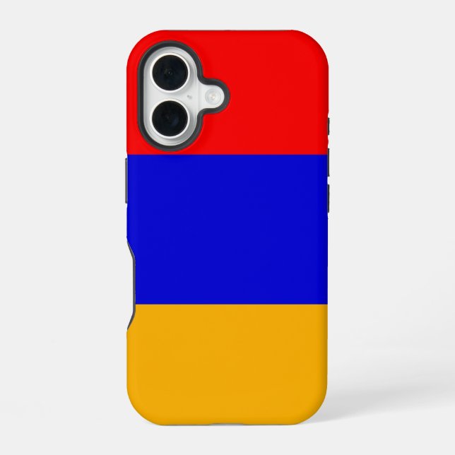 Apple iPhone 16 Case-Mate with Armenia flag Case (Back)
