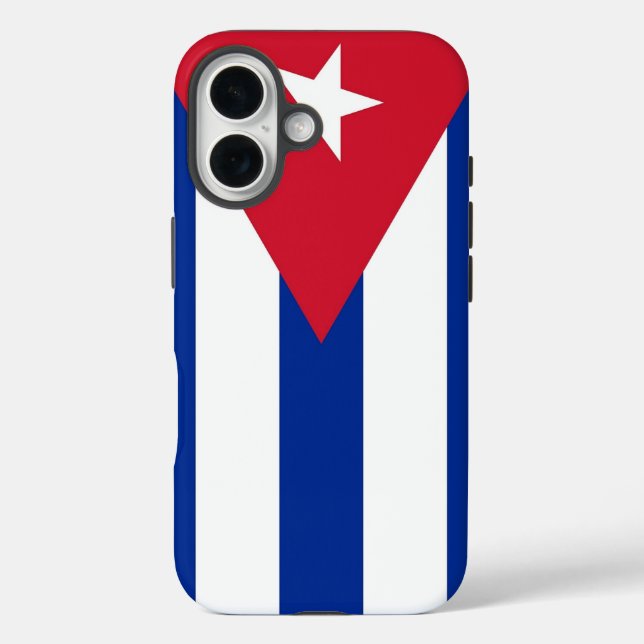 Apple iPhone 16 Case-Mate with Cuba flag Case (Back)