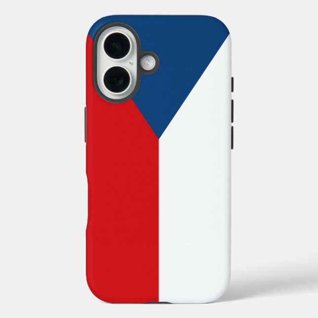 Apple iPhone 16 Case-Mate with Czechia flag Case (Back)